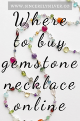 Where To Buy Gemstone Necklace Online (Your Complete Guide!)