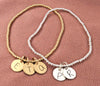 Personalized Initial Stretch Bracelet