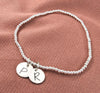 Personalized Initial Stretch Bracelet